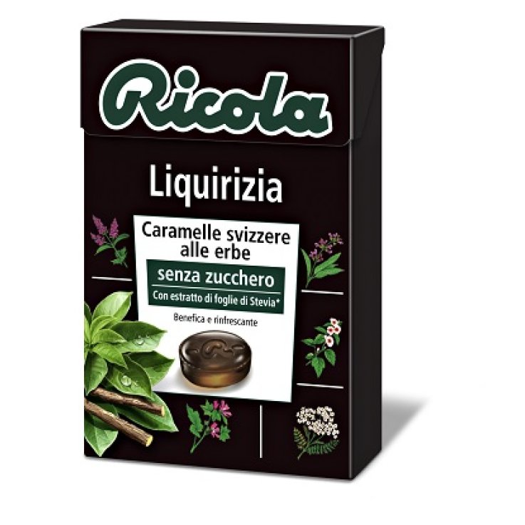RICOLA Liquirizia S/Z 50g RICOLA Liquirizia S/Z 50g