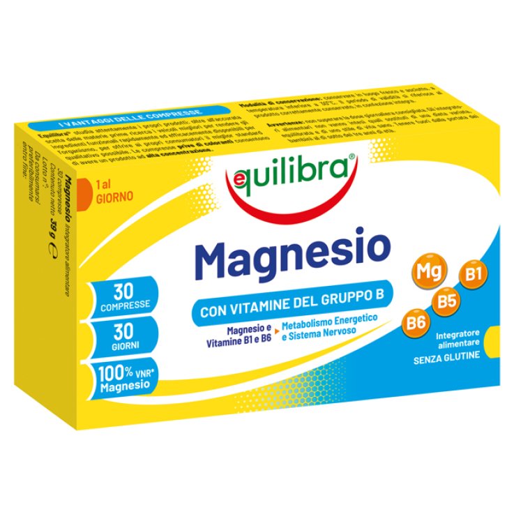 EQUILIBRA Magn.C/Vit.B 30Cpr EQUILIBRA Magn.C/Vit.B 30Cpr