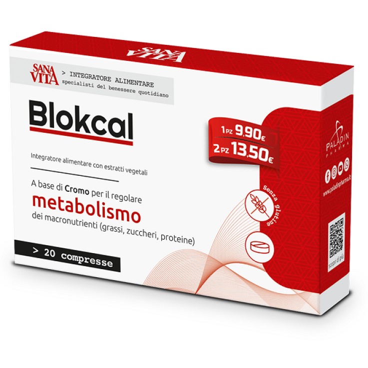 SANAVITA Blokcal 20 Cpr SANAVITA Blokcal 20 Cpr