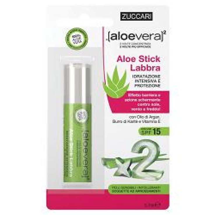ALOEVERA2 Stick Labbra ZUCCARI ALOEVERA2 Stick Labbra ZUCCARI