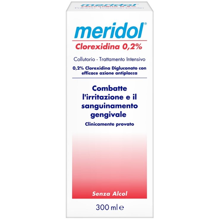 MERIDOL Colluttorio Clorexidina 0,2% 300ml MERIDOL Colluttorio Clorexidina 0,2% 300ml
