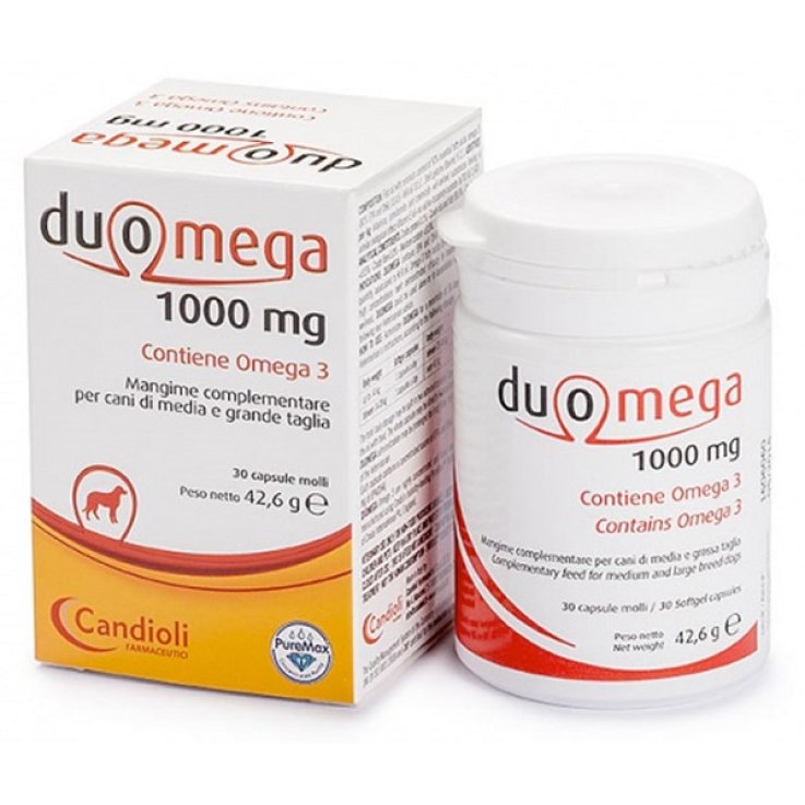 DUOMEGA Cani >14Kg 30Cps1000mg DUOMEGA Cani >14Kg 30Cps1000mg