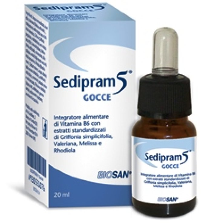 SEDIPRAM 5 GOCCE 20 ML SEDIPRAM 5 GOCCE 20 ML