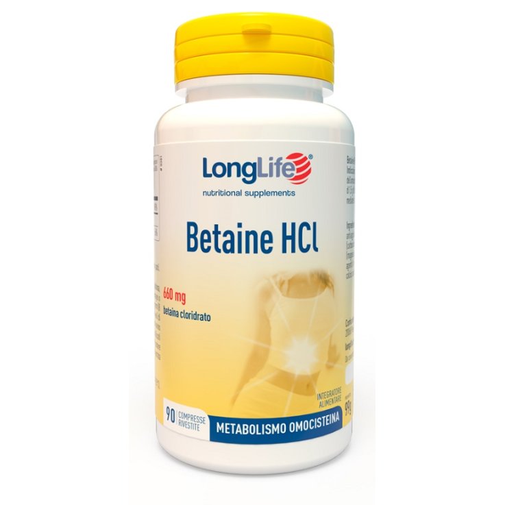 LONGLIFE BETAINE HCL 90 Cpr LONGLIFE BETAINE HCL 90 Cpr
