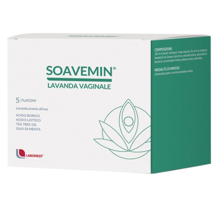 SOAVEMIN LAVANDA VAGINALE 5 FLACONI 100 ML SOAVEMIN LAVANDA VAGINALE 5 FLACONI 100 ML