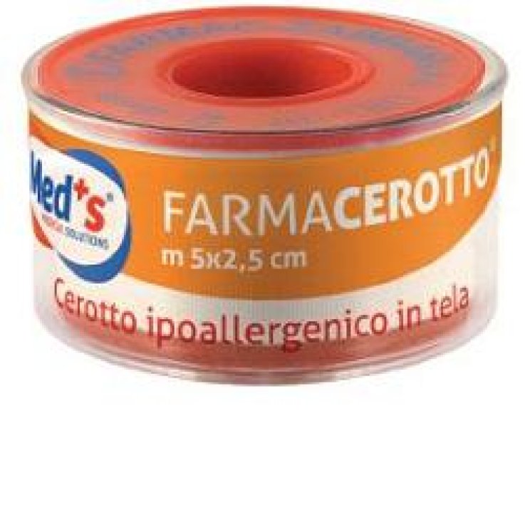 MEDS Cerotto Tela cm5x1,25Bian MEDS Cerotto Tela cm5x1,25Bian