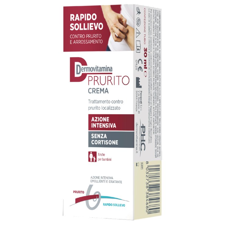 DERMOVITAMINA PRURITO CREMA AZIONE INTENSIVA SENZA CORTISONE30 ML DERMOVITAMINA PRURITO CREMA AZIONE INTENSIVA SENZA CORTISONE30 ML