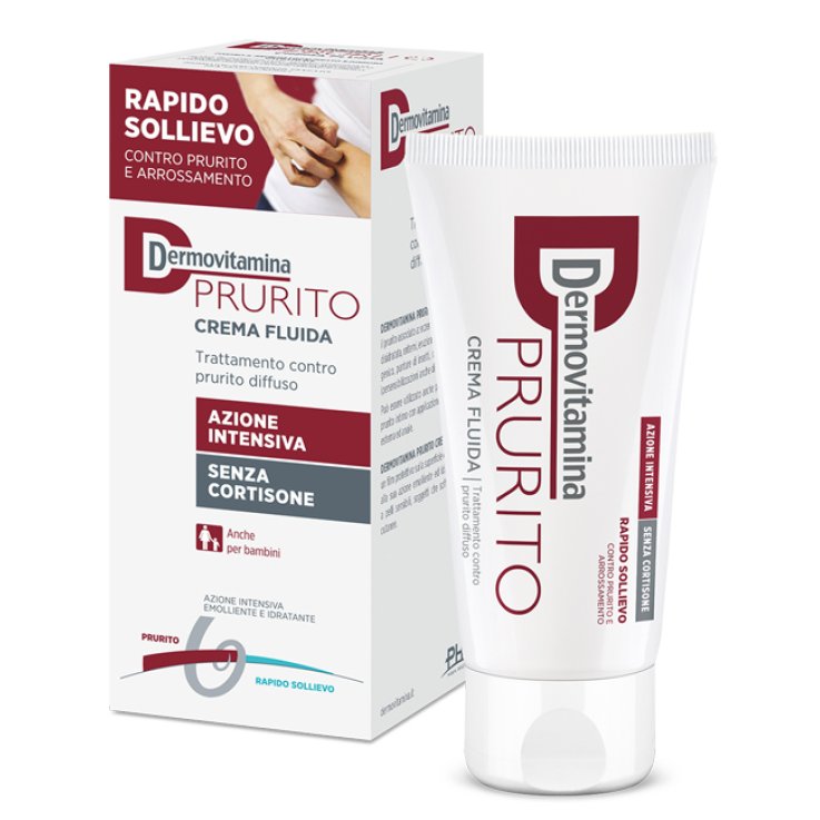 DERMOVITAMINA PRURITO CREMA FLUIDA AZIONE INTENSIVA SENZA CORTISONE 150 ML DERMOVITAMINA PRURITO CREMA FLUIDA AZIONE INTENSIVA SENZA CORTISONE 150 ML