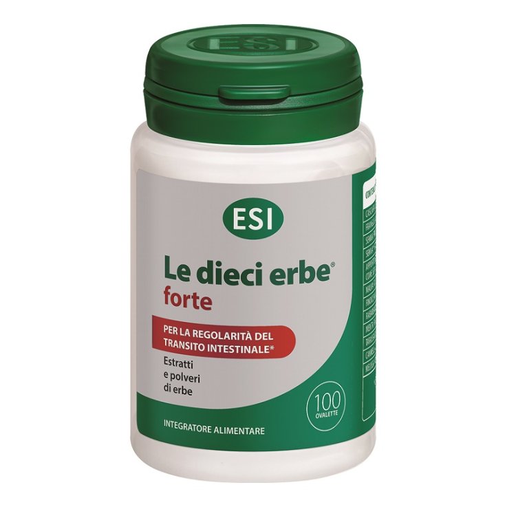 ESI LE DIECI ERBE+FORTE 100 OVALETTE ESI LE DIECI ERBE+FORTE 100 OVALETTE