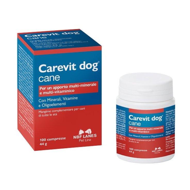 CAREVIT DOG 440mg 100 Cpr CAREVIT DOG 440mg 100 Cpr