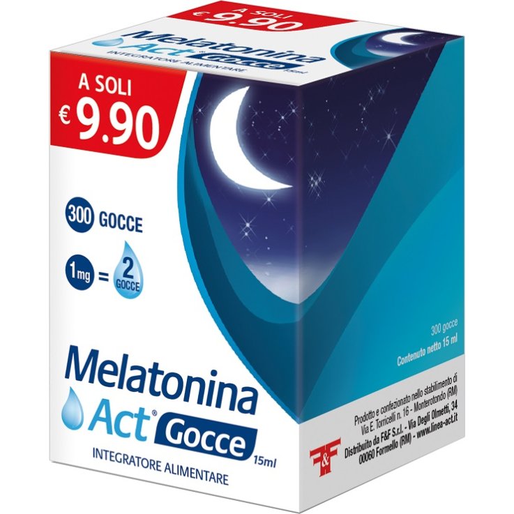 MELATONINA ACT Gtt 15ml MELATONINA ACT Gtt 15ml