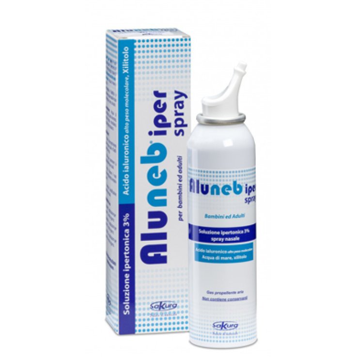 ALUNEB SOLUZIONE IPERTONICA 3% SPRAY NASALE 125 ML ALUNEB SOLUZIONE IPERTONICA 3% SPRAY NASALE 125 ML