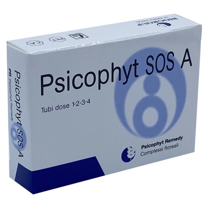 PSICOPHYT SOS-A 4 Tubi Globuli PSICOPHYT SOS-A 4 Tubi Globuli