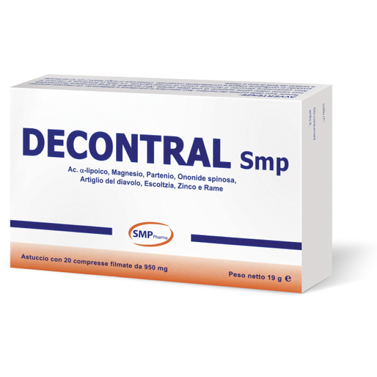 DECONTRAL 20 Cpr 950mg DECONTRAL 20 Cpr 950mg