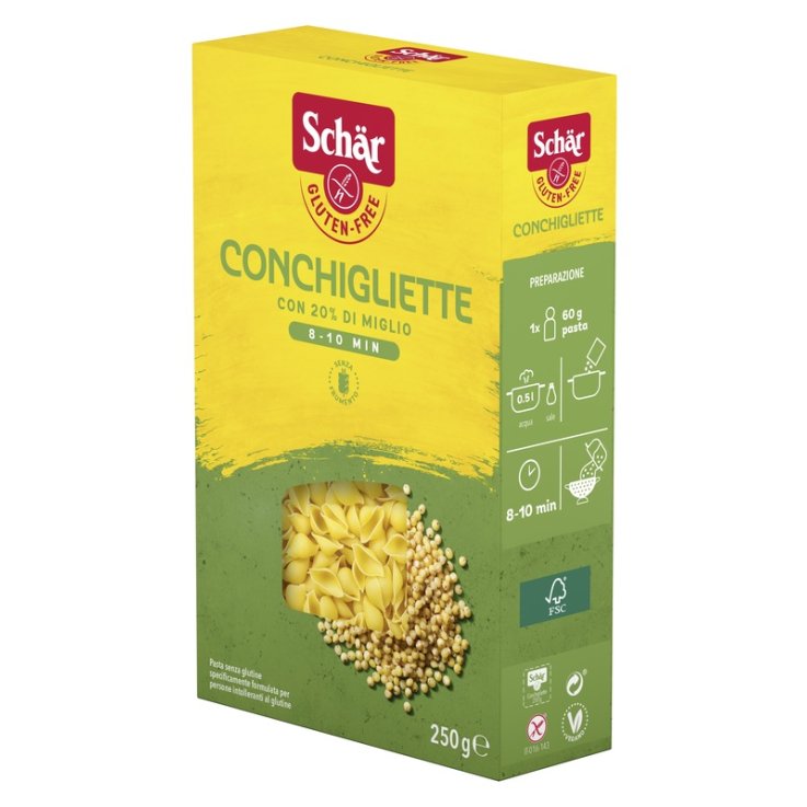 SCHAR Pasta Conchigliette 250g SCHAR Pasta Conchigliette 250g