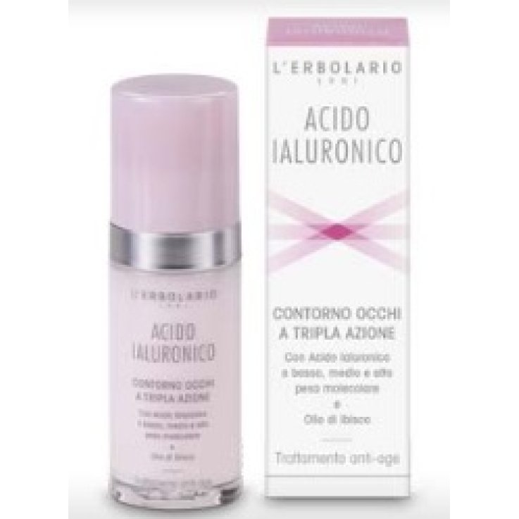 ACIDO IALURONICO CONTORNO OCCHI A TRIPLA AZIONE TRATTAMENTOANTIAGE 30 ML ACIDO IALURONICO CONTORNO OCCHI A TRIPLA AZIONE TRATTAMENTOANTIAGE 30 ML