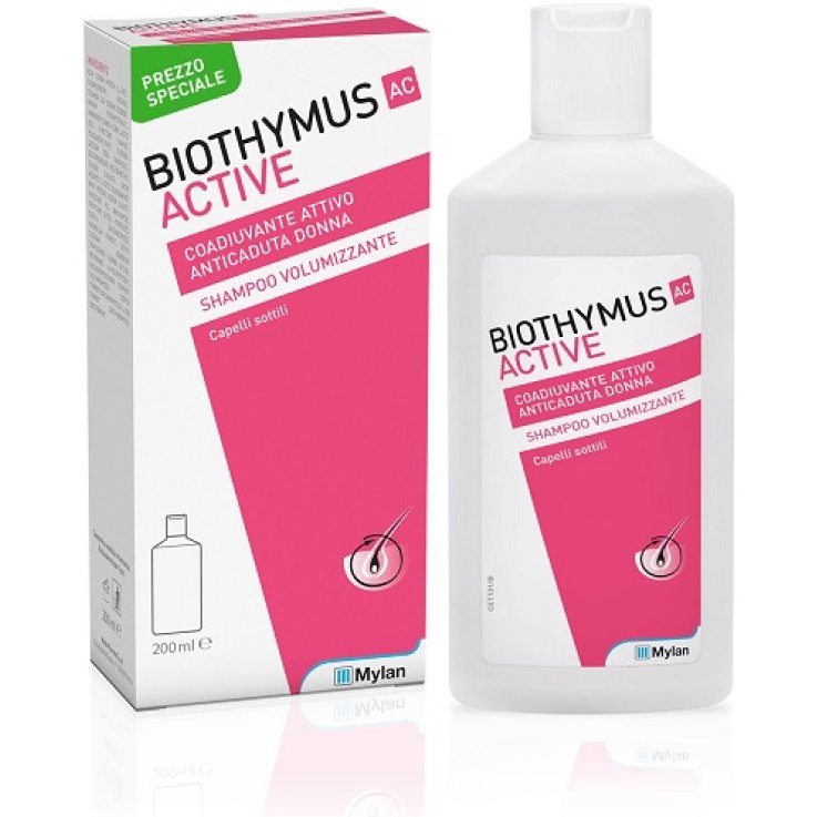 BIOTHYMUS AC ACTIVE SHAMPOO VOLUMIZZANTE DONNA 200 ML PREZZOSPECIALE BIOTHYMUS AC ACTIVE SHAMPOO VOLUMIZZANTE DONNA 200 ML PREZZOSPECIALE