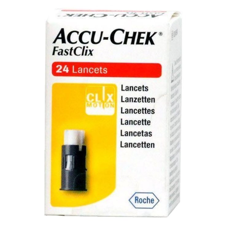 LANCETTE PUNGIDITO ACCU-CHEK FASTCLIX 24 PEZZI LANCETTE PUNGIDITO ACCU-CHEK FASTCLIX 24 PEZZI