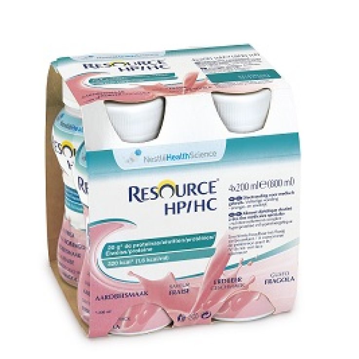 RESOURCE HP/HC Fragola 4x200ml RESOURCE HP/HC Fragola 4x200ml