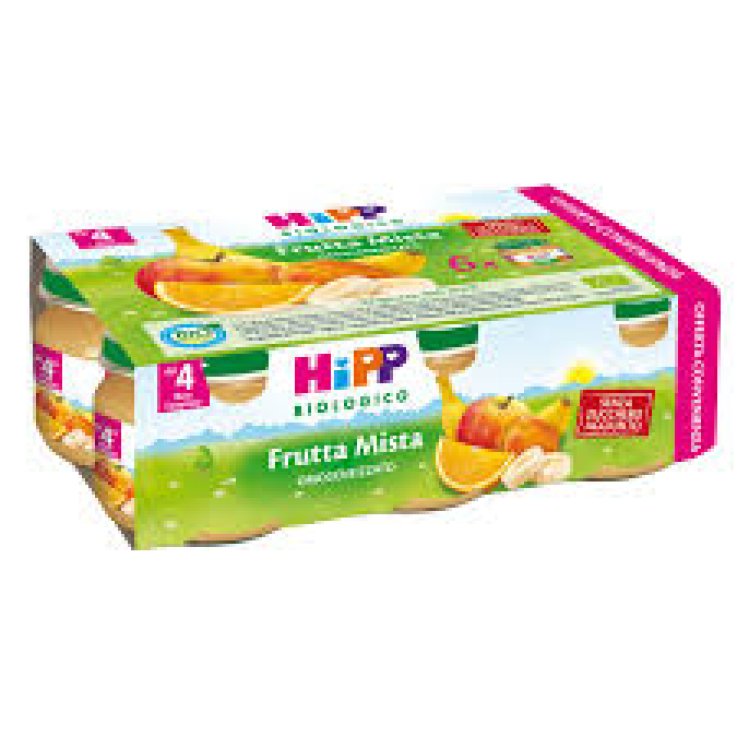 OMO HIPP Bio Frutta Mista6x80g OMO HIPP Bio Frutta Mista6x80g