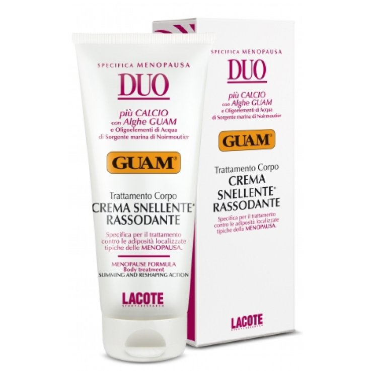 GUAM DUO CREMA SNELLENTE SPECIFICA PER LA MENOPAUSA 200 ML GUAM DUO CREMA SNELLENTE SPECIFICA PER LA MENOPAUSA 200 ML