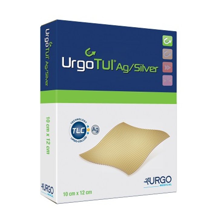 URGOTUL AG/Silver 10x12cm 5pz URGOTUL AG/Silver 10x12cm 5pz