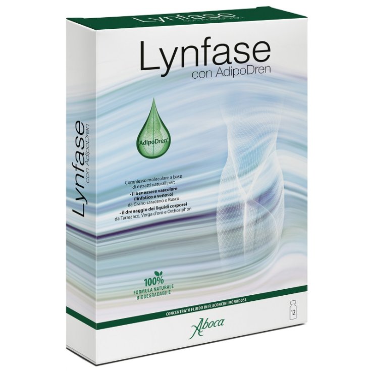 LYNFASE FITOMAGRA 12 FLACONCINI 15 G LYNFASE FITOMAGRA 12 FLACONCINI 15 G