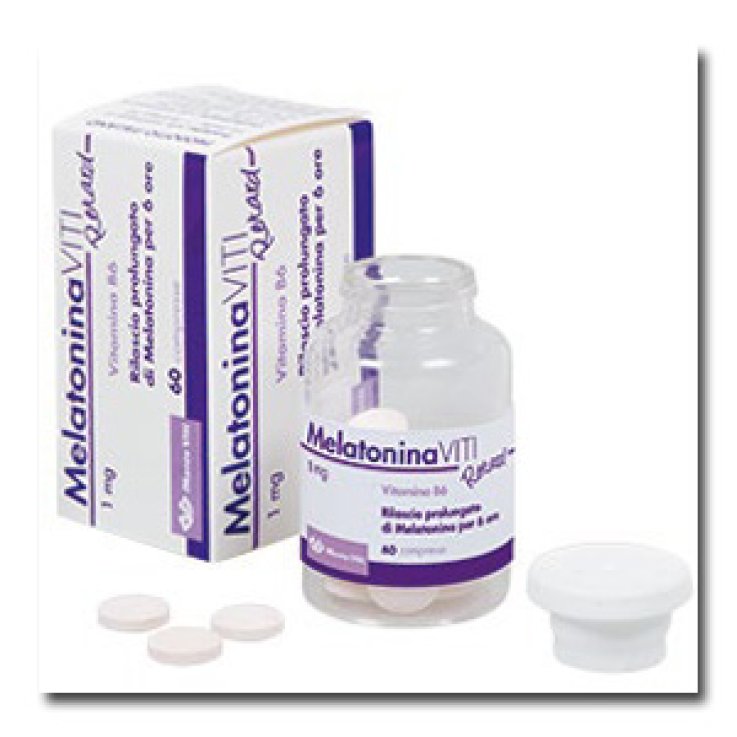 MELATONINA VITI RETARD 1 MG 60 COMPRESSE MELATONINA VITI RETARD 1 MG 60 COMPRESSE