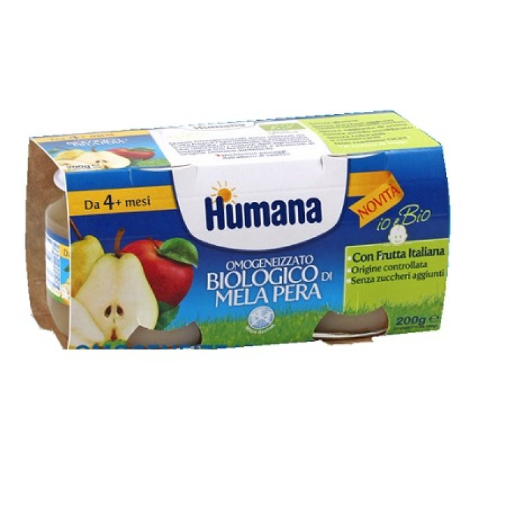 OMO HUMANA Mela-Pera 2x100g OMO HUMANA Mela-Pera 2x100g