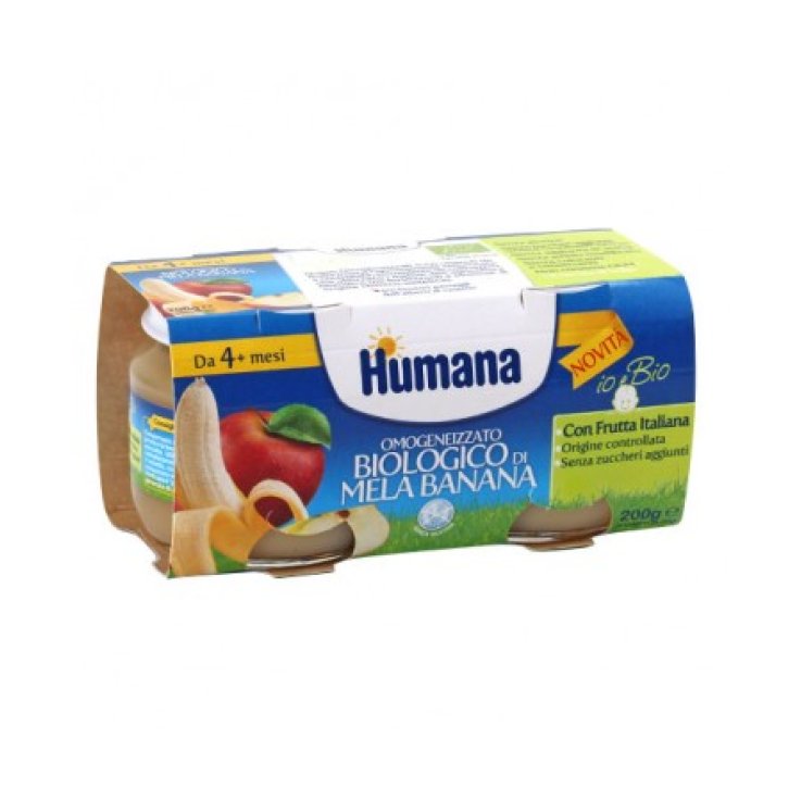 OMO HUMANA Mela-Banana 2x100g OMO HUMANA Mela-Banana 2x100g