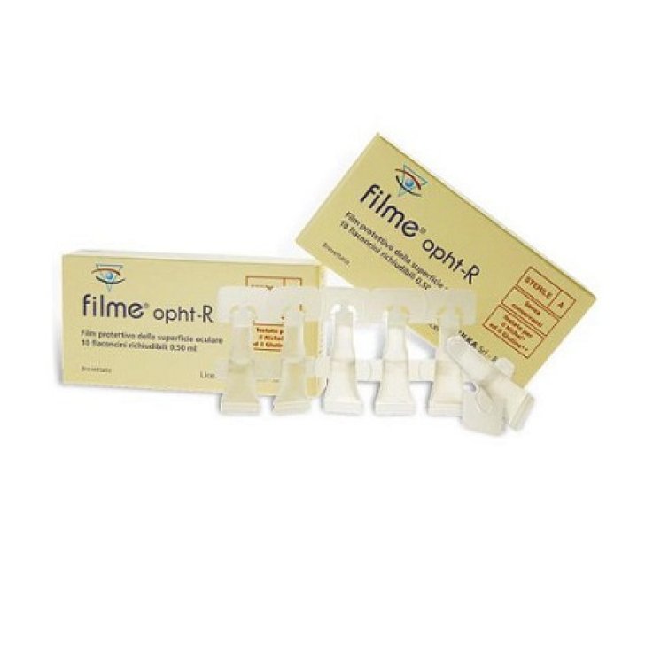 FILME OPHT-R LIQUIDO OFTALMICO PROTETTIVO 10 FLACONCINI 0,5ML FILME OPHT-R LIQUIDO OFTALMICO PROTETTIVO 10 FLACONCINI 0,5ML