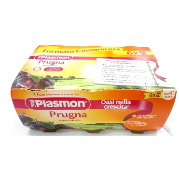 PLASMON OMOGENEIZZATO PRUGNA 6 X 104 G PLASMON OMOGENEIZZATO PRUGNA 6 X 104 G