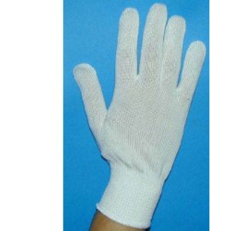 GUANTI COTONE BIANCO 6,5 ARTICOLO 01GCDB065 2 PEZZI