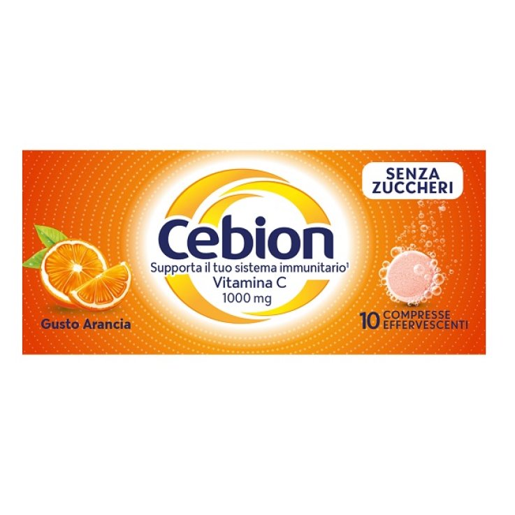 CEBION EFFERVESCENTE VIT C SENZA ZUCCHERO 10 COMPRESSE CEBION EFFERVESCENTE VIT C SENZA ZUCCHERO 10 COMPRESSE