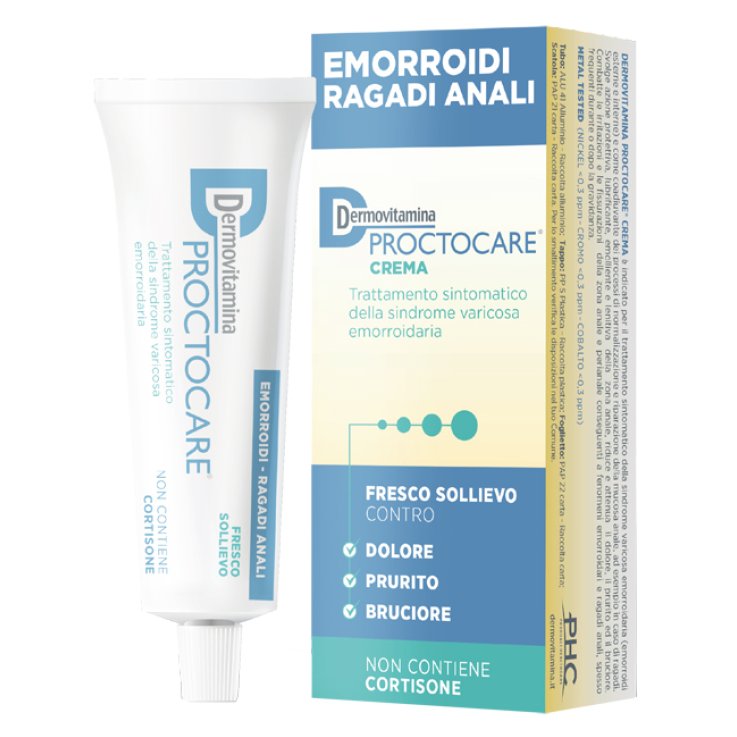 DERMOVITAMINA PROCTOCARE CREMA EMORROIDI RAGADI ANALI 30 MLCON CANNULA DERMOVITAMINA PROCTOCARE CREMA EMORROIDI RAGADI ANALI 30 MLCON CANNULA