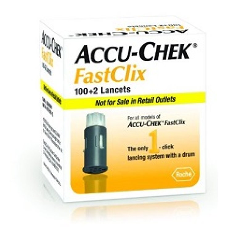 ACCUCHEK Fastclix 102 Lancette ACCUCHEK Fastclix 102 Lancette