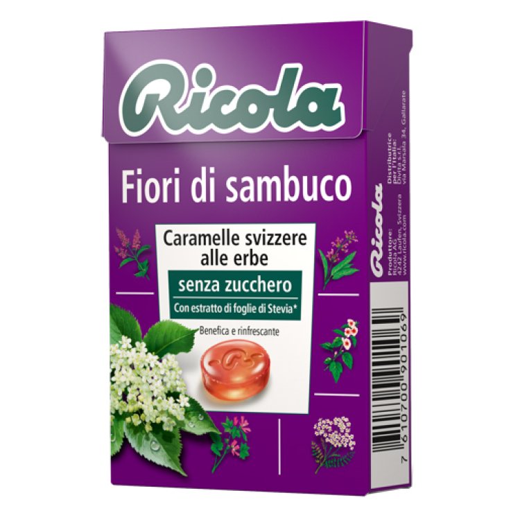 RICOLA Fiori Sambuco S/Z 50g RICOLA Fiori Sambuco S/Z 50g
