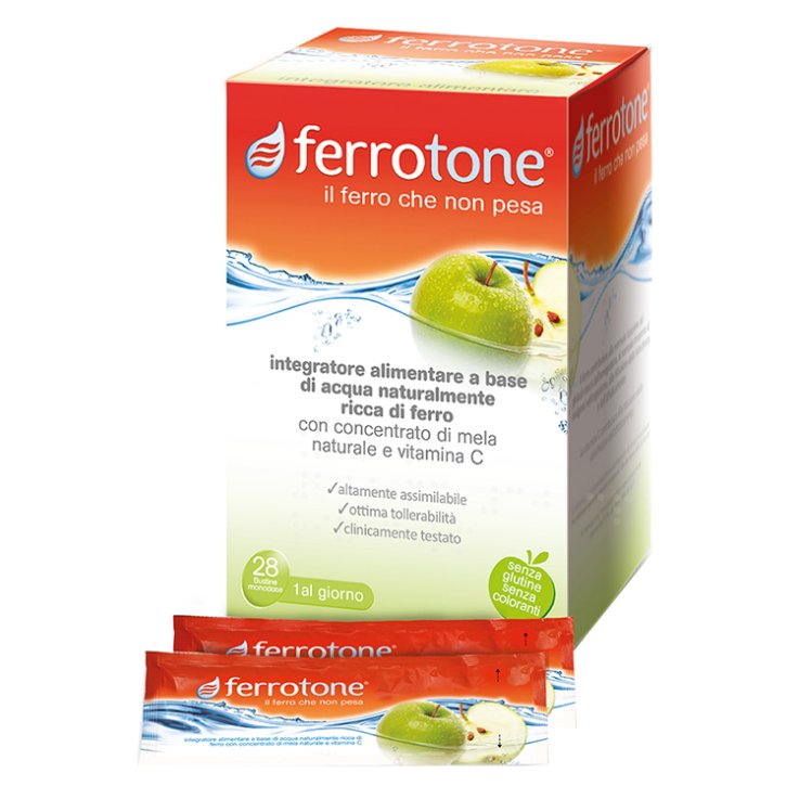 FERROTONE Apple 28 Sacch.25ml FERROTONE Apple 28 Sacch.25ml