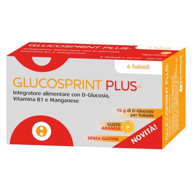 GLUCOSPRINT Plus Arancia 6f. GLUCOSPRINT Plus Arancia 6f.