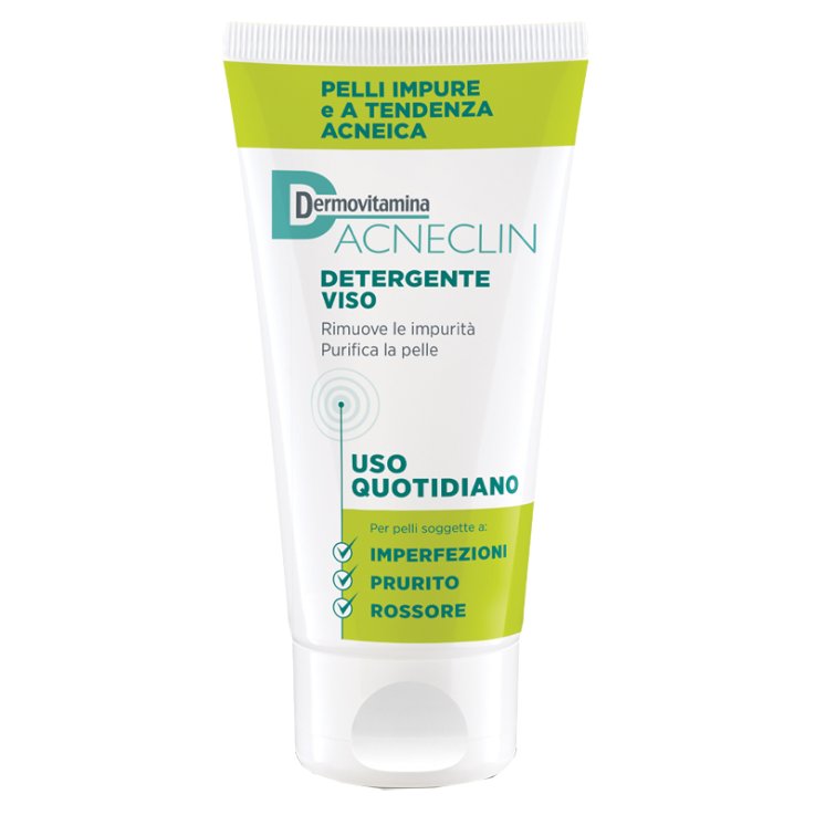 DERMOVITAMINA ACNECLIN DETERGENTE VISO USO QUOTIDIANO 200 ML DERMOVITAMINA ACNECLIN DETERGENTE VISO USO QUOTIDIANO 200 ML