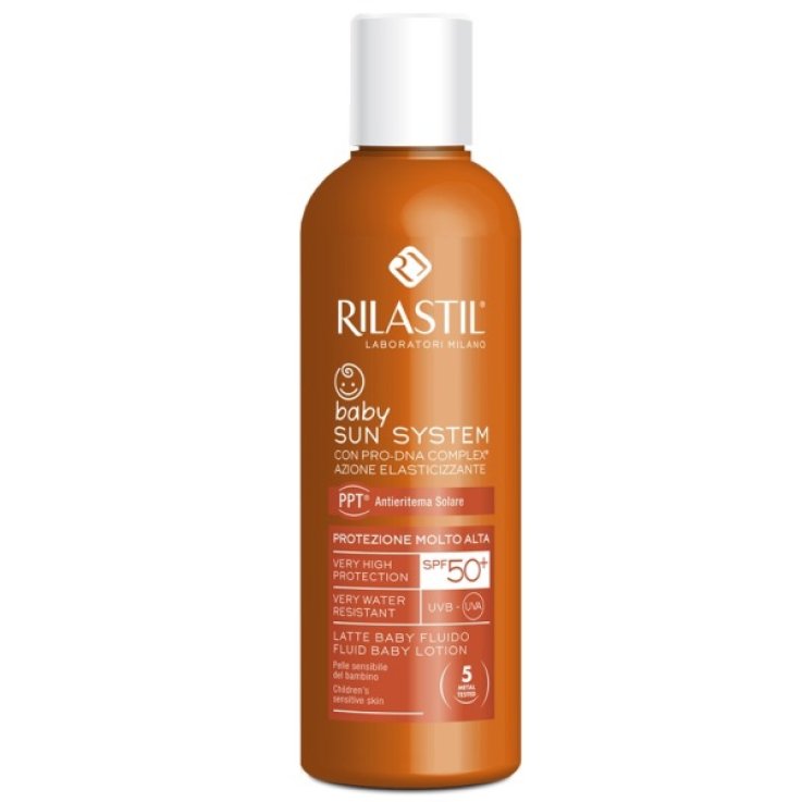 RILASTIL SUN SYSTEM PHOTO PROTECTION THERAPY SPF50+ BABY FLUIDO 200 ML RILASTIL SUN SYSTEM PHOTO PROTECTION THERAPY SPF50+ BABY FLUIDO 200 ML