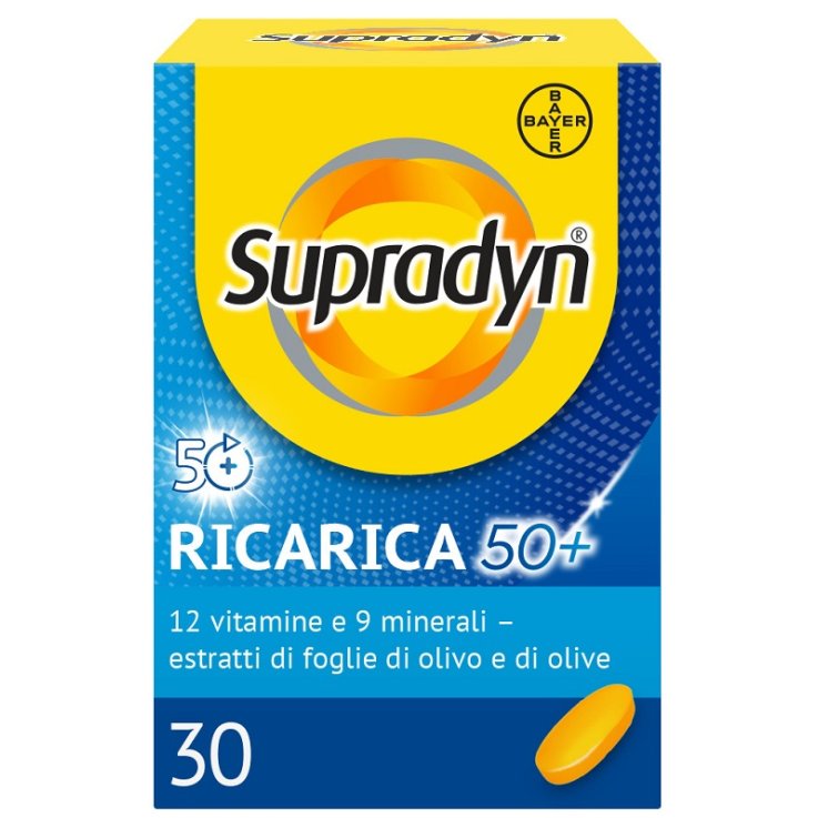 SUPRADYN RICARICA 50+ 30 COMPRESSE SUPRADYN RICARICA 50+ 30 COMPRESSE