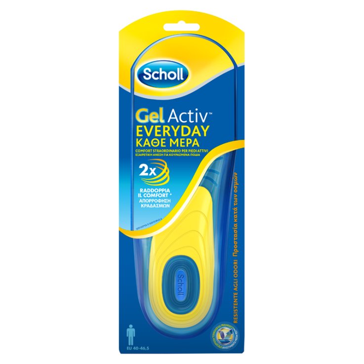 SCHOLL GEL ACTIV EVERYDAY UOMO SCHOLL GEL ACTIV EVERYDAY UOMO