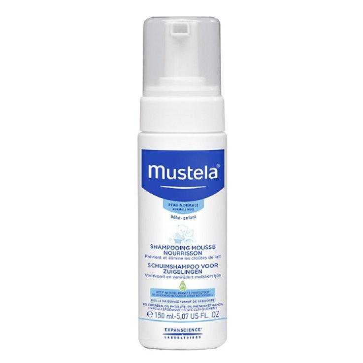 MUSTELA SHAMPOO MOUSSE 150 ML MUSTELA SHAMPOO MOUSSE 150 ML