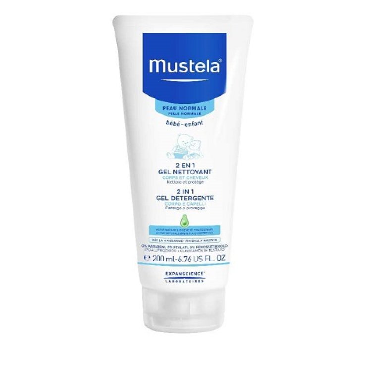 MUSTELA 2IN1 GEL DETERGENTE 200 ML MUSTELA 2IN1 GEL DETERGENTE 200 ML