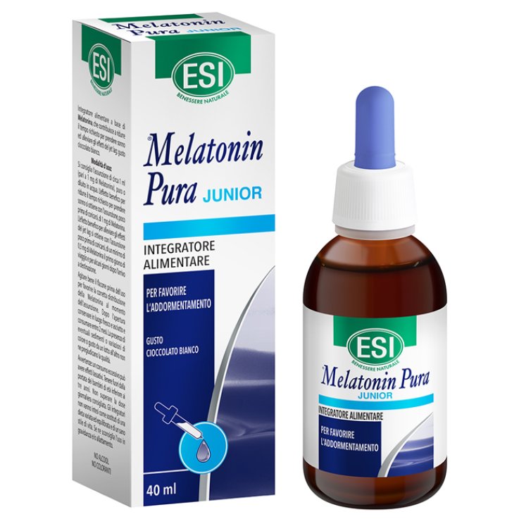 ESI MELATONIN PURA JUNIOR GOCCE 40 ML ESI MELATONIN PURA JUNIOR GOCCE 40 ML
