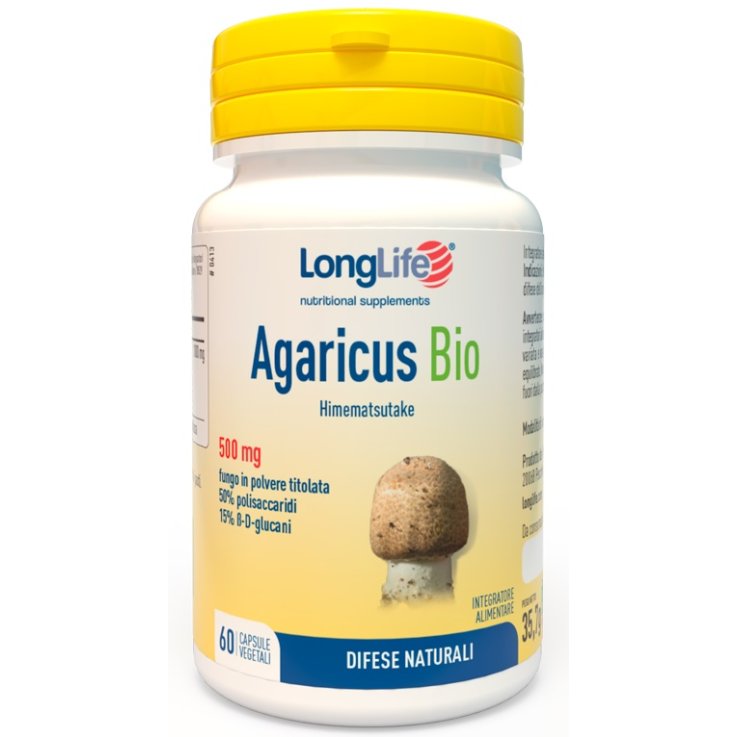 LONGLIFE AGARICUS Bio 60 Cps LONGLIFE AGARICUS Bio 60 Cps