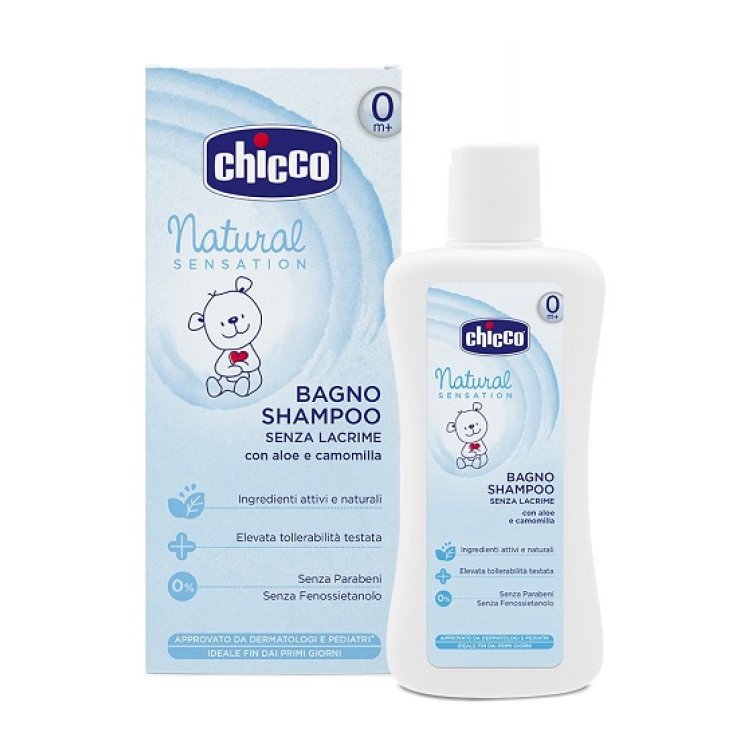 CHICCO BAGNO SHAMPOO NATURAL SENSATION 500 ML CHICCO BAGNO SHAMPOO NATURAL SENSATION 500 ML
