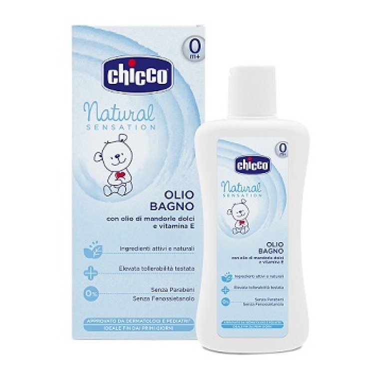 CHICCO OLIO BAGNO NATURAL SENSATION 200 ML CHICCO OLIO BAGNO NATURAL SENSATION 200 ML