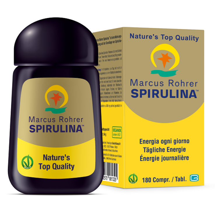 MARCUS ROHRER Spirulina 180Cpr